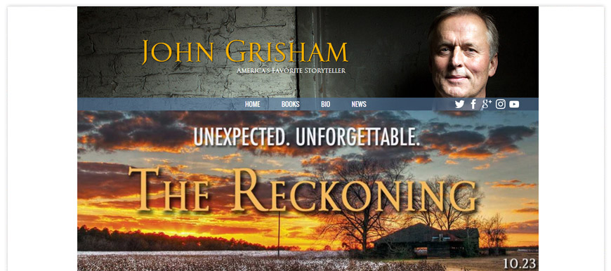 john grisham website