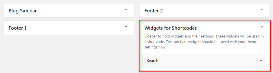 WordPress display widget in post or page