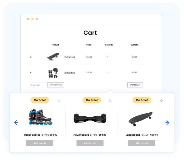 WooCommerce product recommendations plugin