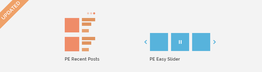 PE Recent Posts & PE Easy Slider free WordPress plugins have been improved. Update now!